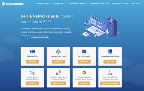 Raiola Networks hosting